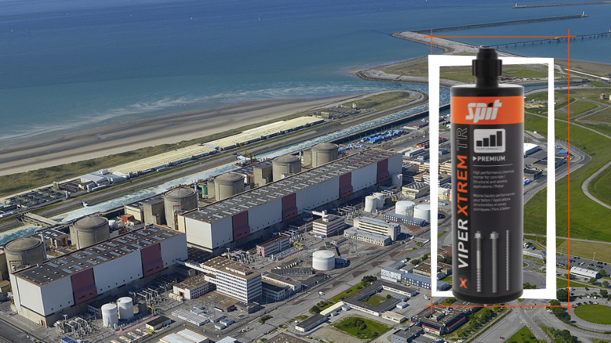 Centrale nucléaire de Gravelines : la résine VIPER contre les tsunamis